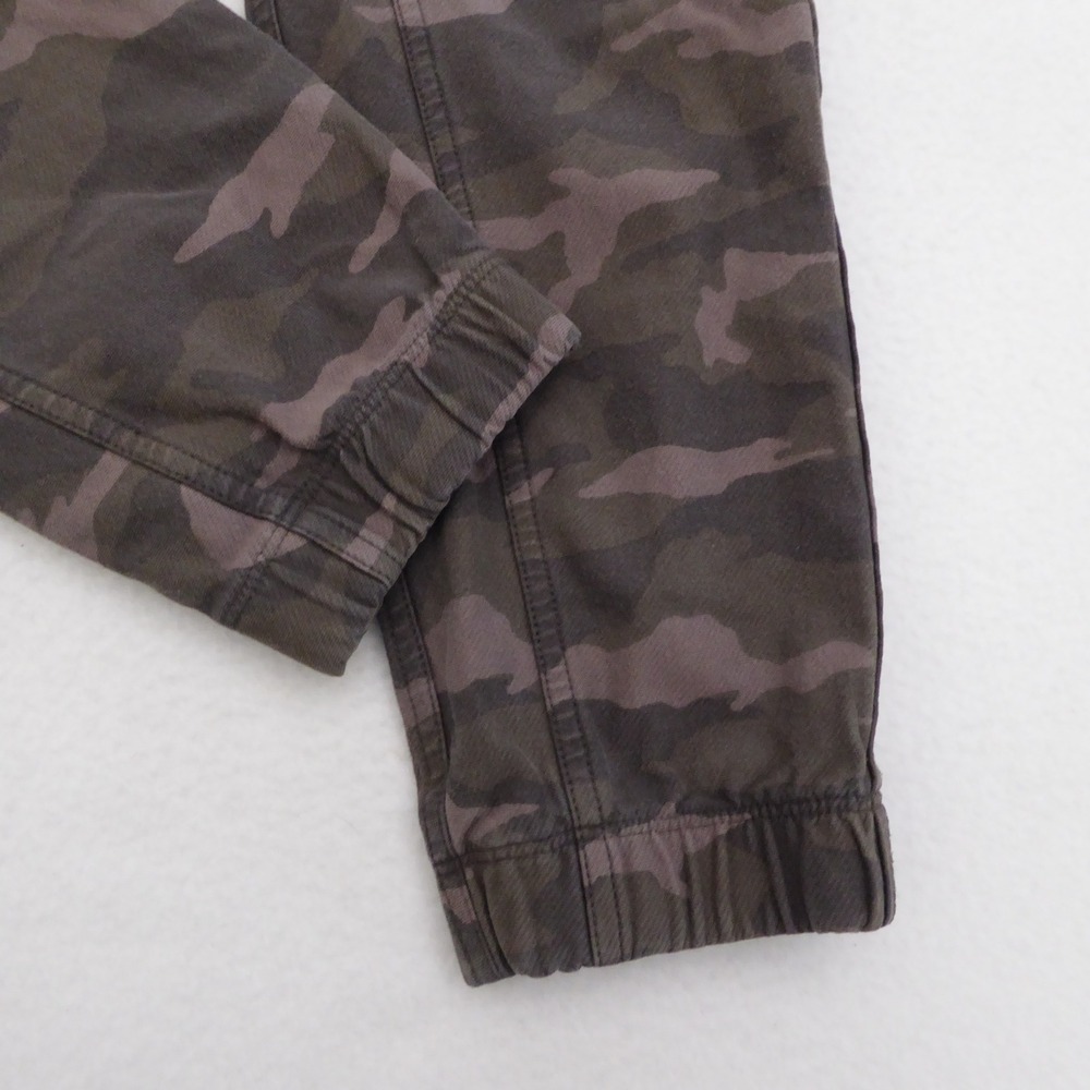 Athleta Farallon Joggers Camo Brown Elastic Waist Drawstring Women's Size 0 - Picture 3 of 11
